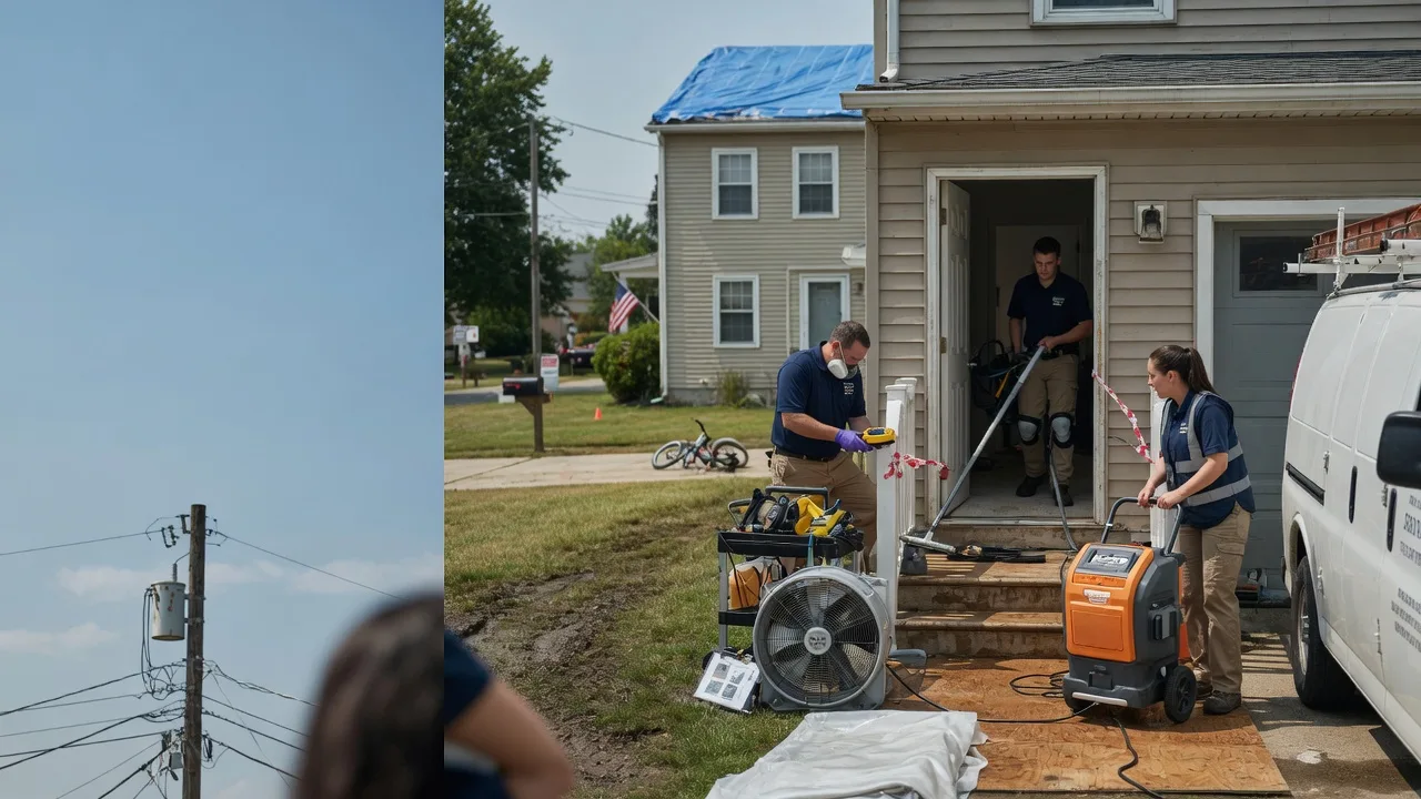 Water Damage Repair in New Waterford, OH near me